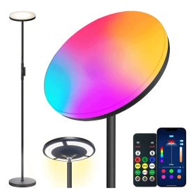 Led Adjustable Colour With Remote Control Reading Floor Lamp