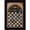 "Woolsey Board Game" by Pam Britton, Ready to Hang Framed Print, Black Frame