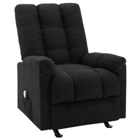 Recliner Black Fabric