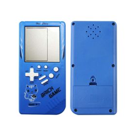 Retro Childhood Tetris Handheld Game Player Blue