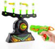 Shooting Targets for Nerf Guns Shooting Game Glow in The Dark Floating Ball Target Practice Toys for Kids Boys Hover Shot 1 Blaster Toy Gun 10 Soft Fo