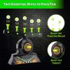 Shooting Targets for Nerf Guns Shooting Game Glow in The Dark Floating Ball Target Practice Toys for Kids Boys Hover Shot 1 Blaster Toy Gun 10 Soft Fo