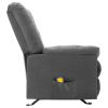 Recliner Light Gray Fabric