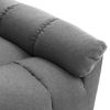 Recliner Light Gray Fabric