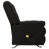 Recliner Black Fabric