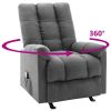 Recliner Light Gray Fabric