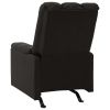 Recliner Black Fabric