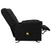 Recliner Black Fabric