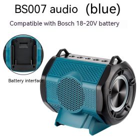 Bluetooth Speaker For Dr Mutian Dewei Mivoch Electric Tools (Option: BS007 speaker-USB)