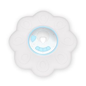 Colorful Automatic Changing Floating Bluetooth Speaker aterproof Portable Wireless Shower Speakers (Option: Blue-USB)