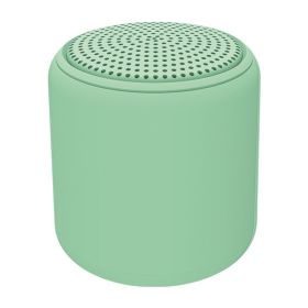 Outdoor Waterproof Portable Macaron Xiaogang Cannon Speaker (Color: Green)