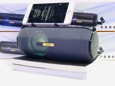 Bluetooth speaker outdoor (Color: Grey)