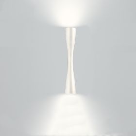 American Style Bedroom Wrought Iron Retro Wall Lamp (Option: White-White light)