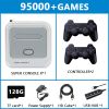 Retro Game Box Super Console X Video Game Console For PSP/PS1/MD/N64 WiFi Support HD Out Built-in 50 Emulators With 90000+Games