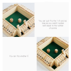 Wooden Shut The Box Dice Game for 1-4 Players