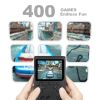 Retro Portable Mini Handheld Video Game Console 8-Bit 3.0 Inch Color LCD Kids Color Game Player Built-in 400 games