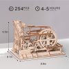 Robotime ROKR 3D Wooden Puzzle Marble Race Run Maze Balls Track Coaster Model Building Kits Toys for Children Drop Shipping